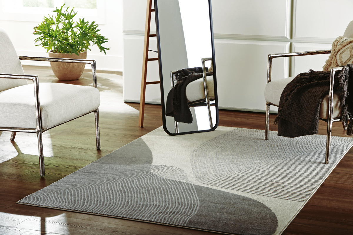 Winderburg 8' x 10' Rug in Gray/Ivory, alternate view 3