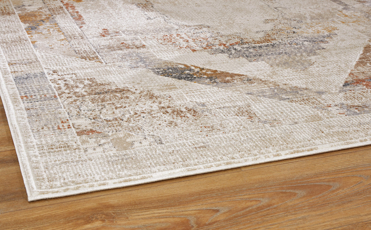 Varnwood 5' x 7' Rug in Multi, detail view