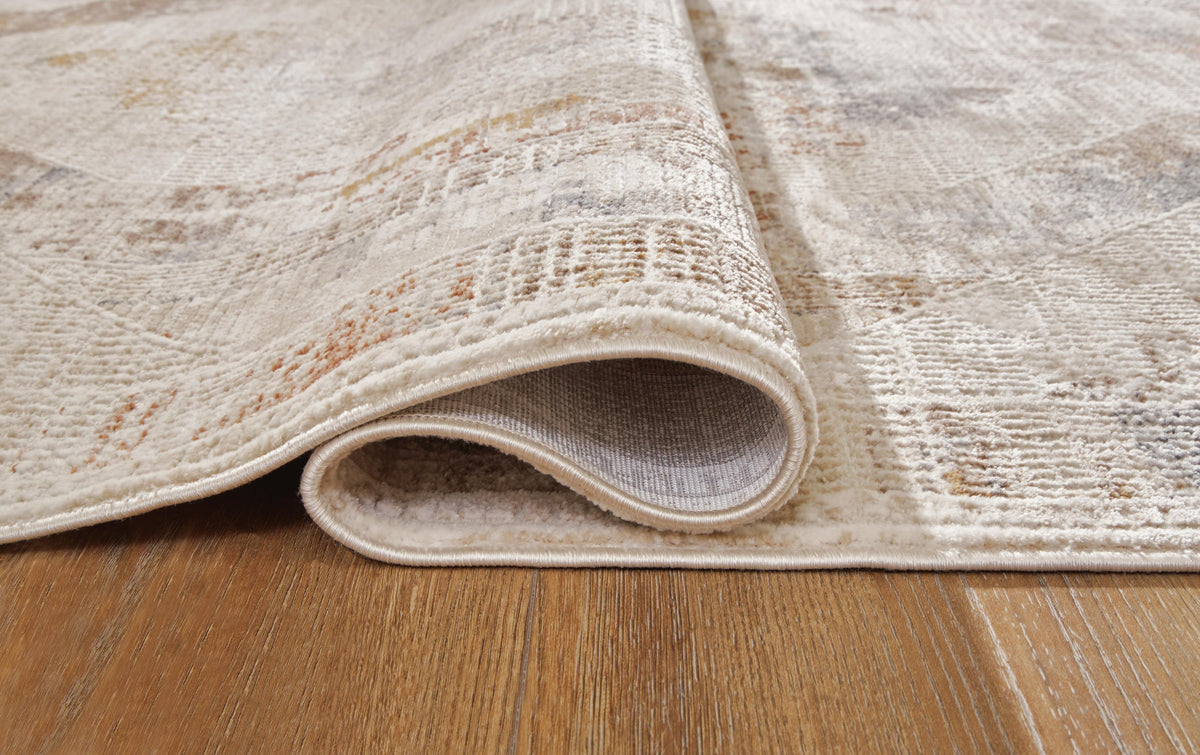 Varnwood 5' x 7' Rug in Multi, detail view