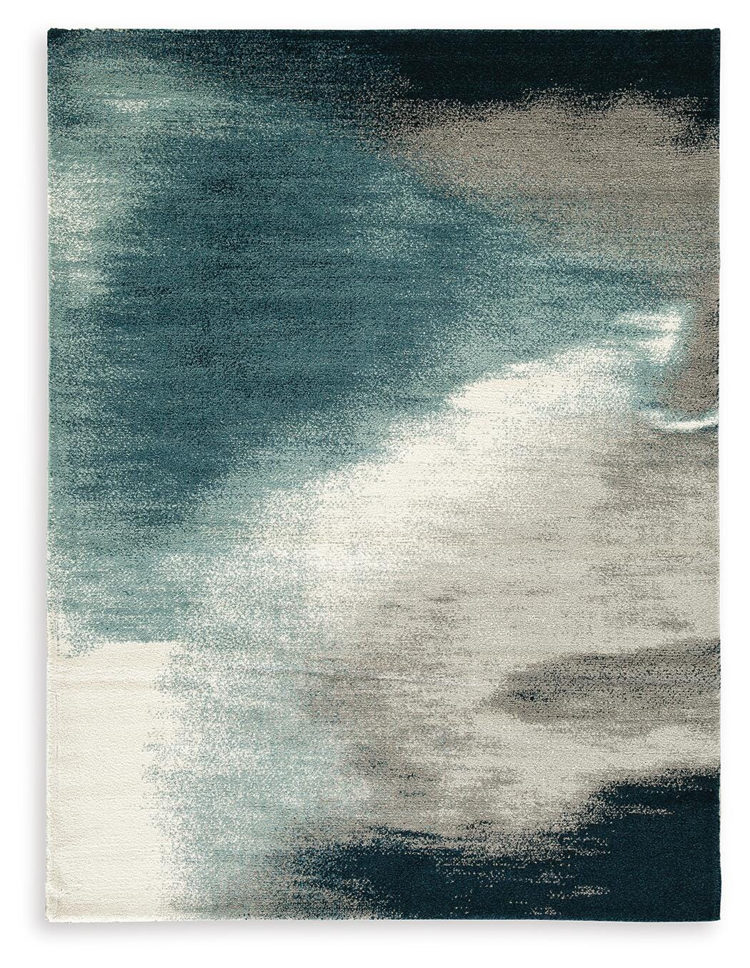 Brentward 5' x 7' Rug in Blue/Gray/Ivory, alternate view 2