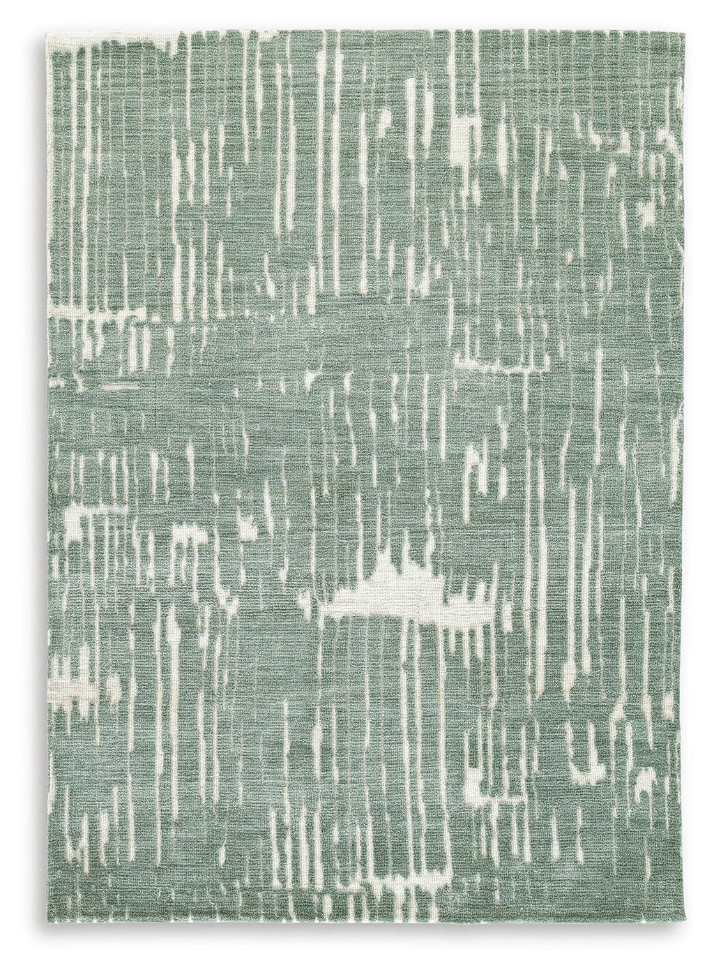 Cayworth 5' x 7' Rug in Teal/White, alternate view 2