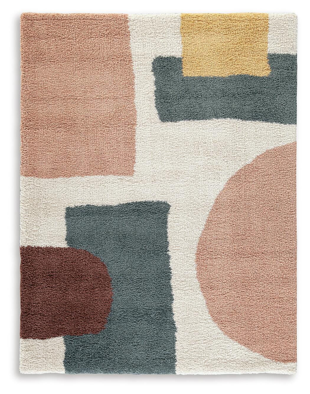 Flynnwick 5' x 7' Rug in Cream/Pink/Gray, alternate view 2