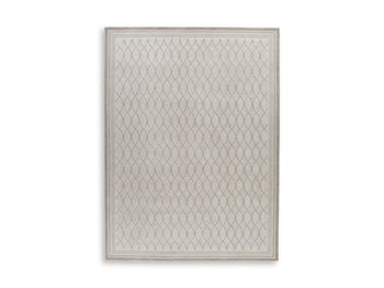 Wimney Extra Large Rug in Gray