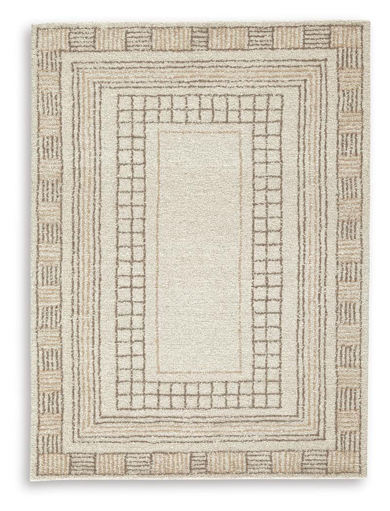 Idaman Medium Rug in Taupe/Brown, alternate view 2