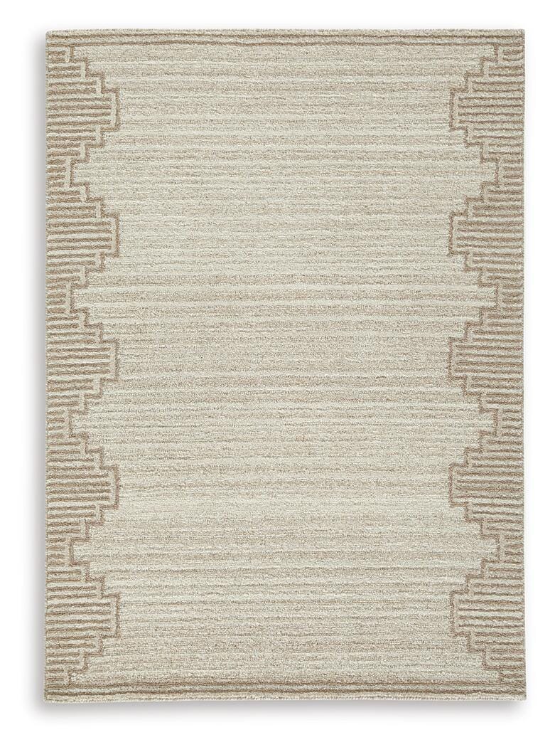 Emorymore Medium Rug in Brown/Beige, alternate view 2