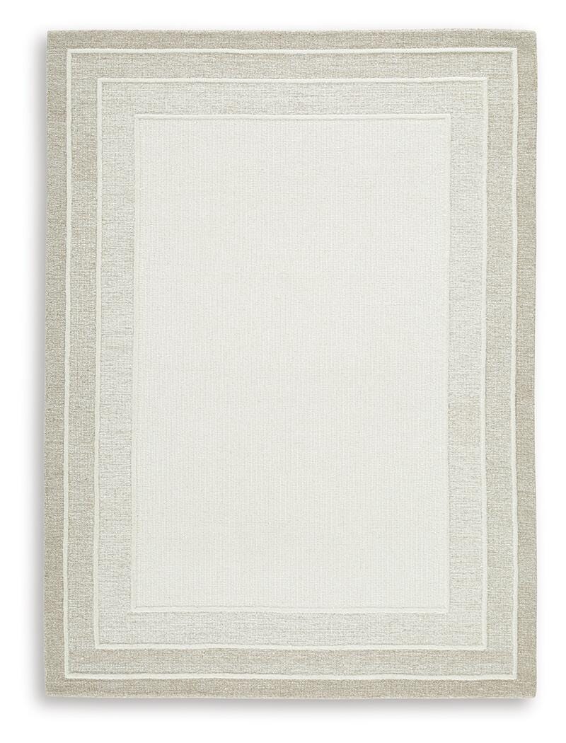 Teelgan Medium Rug in Ivory/Tan, alternate view 2