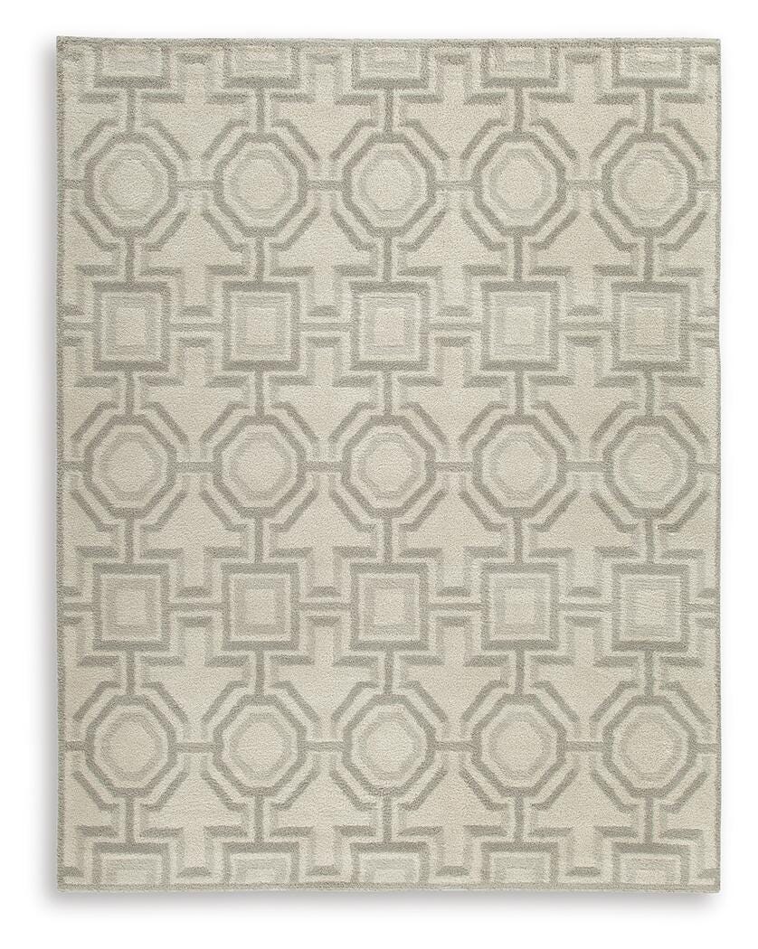 Maconville Large Rug in Ivory/Gray, alternate view 2