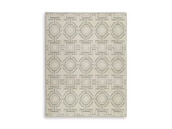Maconville Large Rug in Ivory/Gray