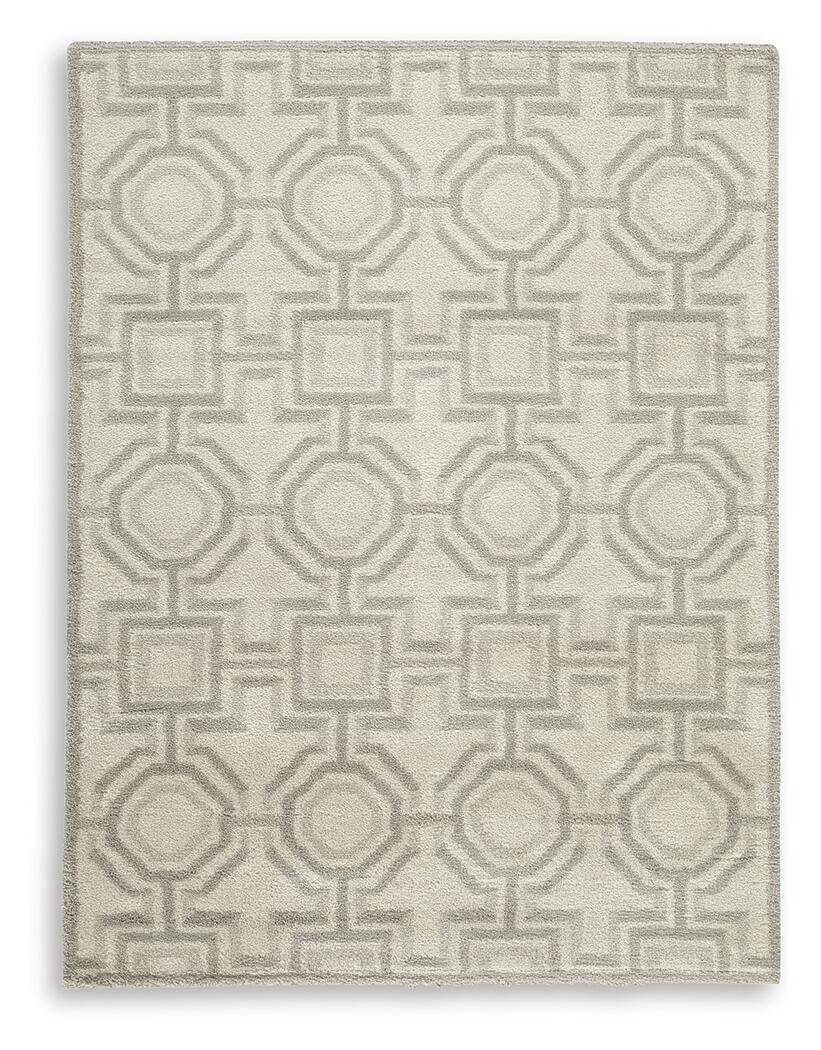 Maconville Medium Rug in Ivory/Gray, alternate view 2