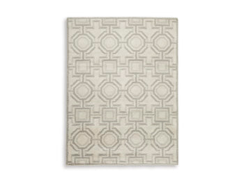 Maconville Medium Rug in Ivory/Gray