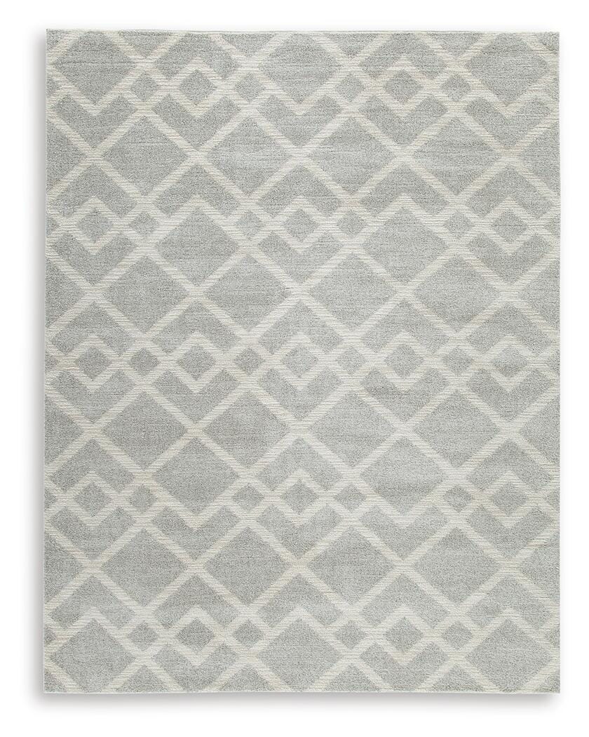 Unawick Large Rug in Gray/Ivory, alternate view 2