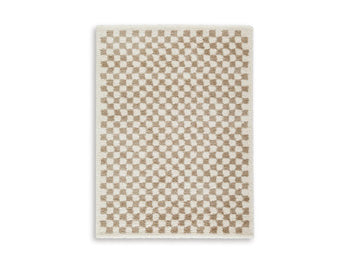 Karamen Medium Rug in Taupe/Ivory