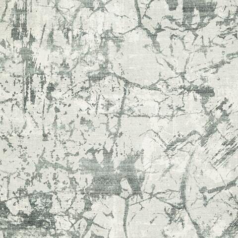 Tobinbury Washable 5' x 7' Area Rug in Gray, fabric swatch