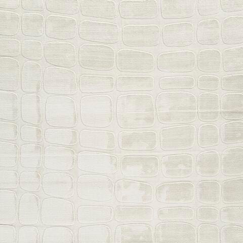 Malvinsboro Washable 8' x 10' Area Rug in Sandstone, fabric swatch