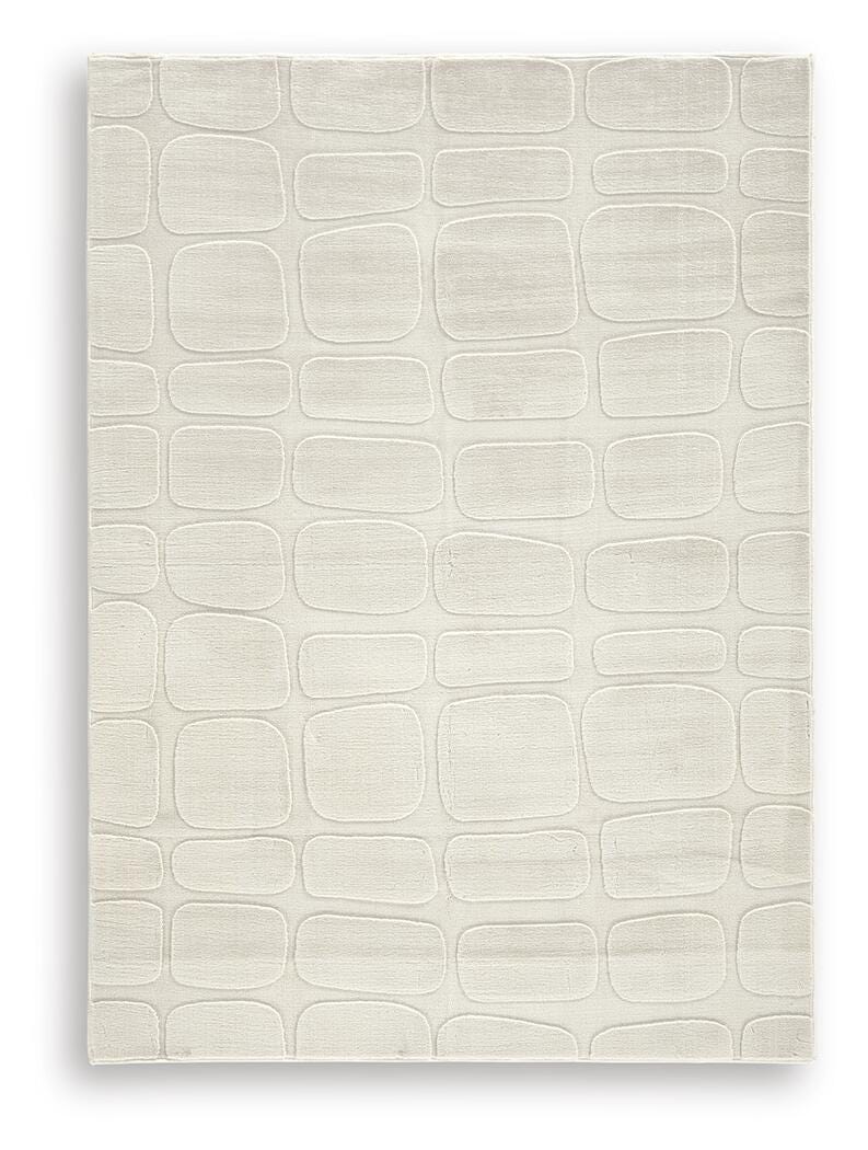 Malvinsboro Washable 5' x 7' Area Rug in Sandstone, alternate view 2