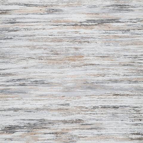 Nace 5' x 7' Memory Foam Area Rug in Gray/Brown/White, fabric swatch