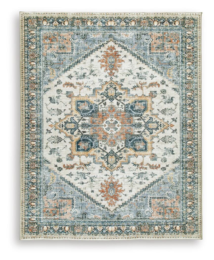 Wallney 7'6" X 9'6" Memory Foam Area Rug in Multi, alternate view 2