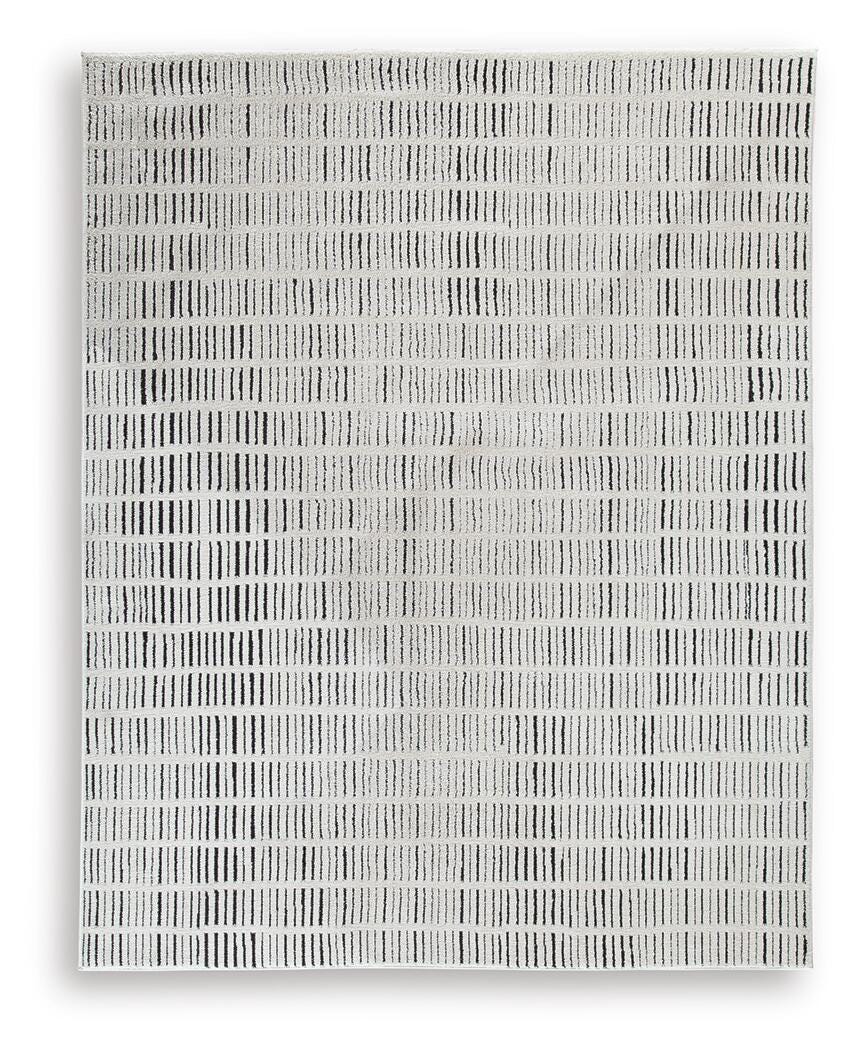 Turinwith 7'10" x 9'10" Area Rug in Ivory/Black, alternate view 2