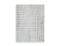 Turinwith 5'3" x 7' Area Rug in Ivory/Black