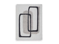 Davismour 5' x 7' Area Rug in Ivory/Taupe/Charcoal