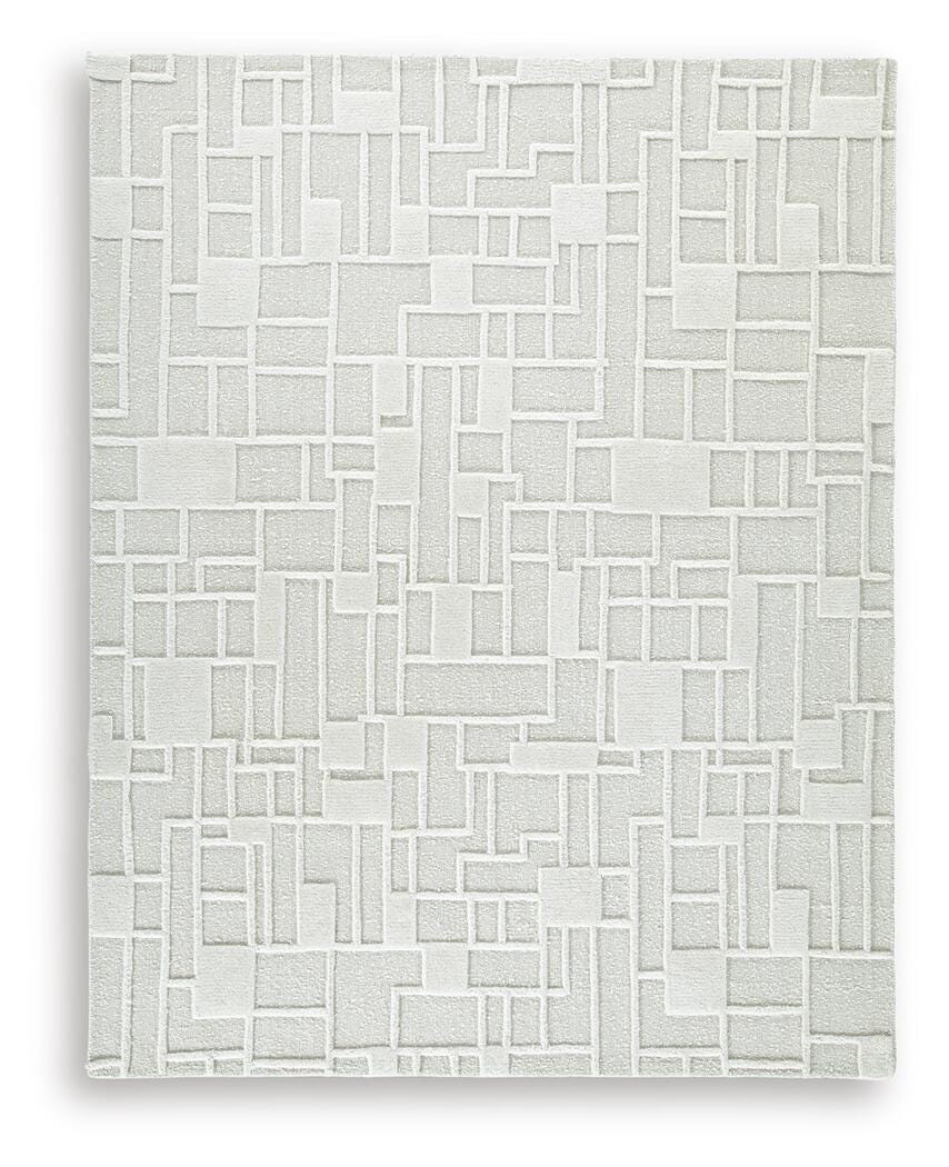 Empriss 7'8" x 10' Area Rug in Ivory, alternate view 2
