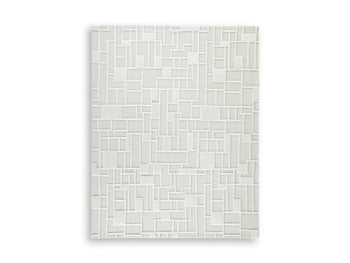 Empriss 7'8" x 10' Area Rug in Ivory
