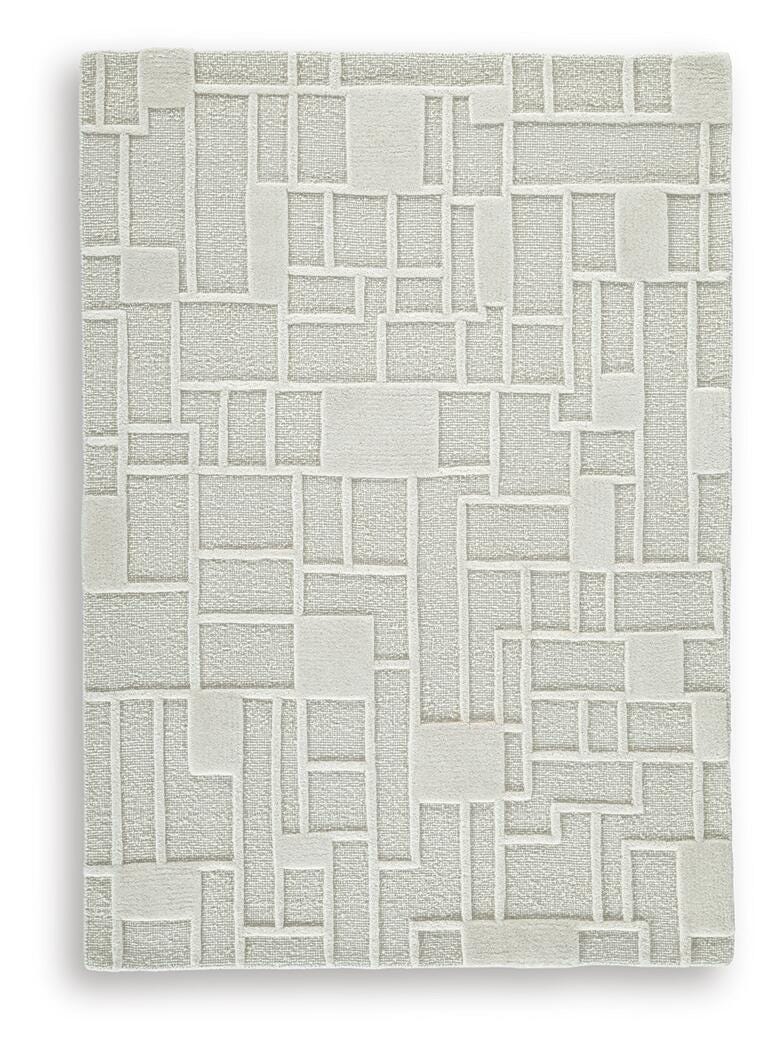 Empriss 5' x 7' Area Rug in Ivory, alternate view 2