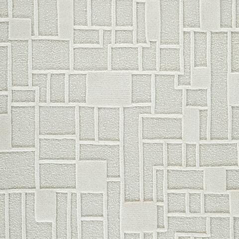 Empriss 5' x 7' Area Rug in Ivory, fabric swatch
