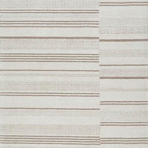 Gadence 5' x 7' Area Rug in Ivory/Tan, fabric swatch