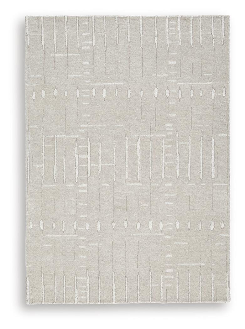 Wolbert 5' x 7' Area Rug in Tan/Ivory, alternate view 2