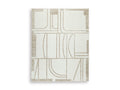 Farongrove 7'10" x 10' Area Rug in Ivory/Beige