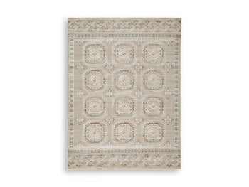 Bachby 5'3" x 7' Area Rug in Multi