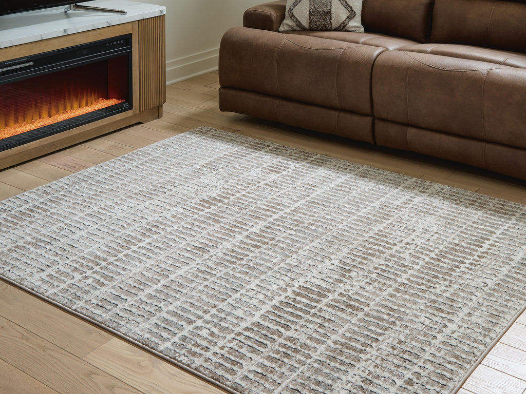 Fuadwick 5'3" x 7' Area Rug in Multi, lifestyle view