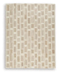 Lisgrove 7'8" x 10' Area Rug in Tan/Brown/White, alternate view 2