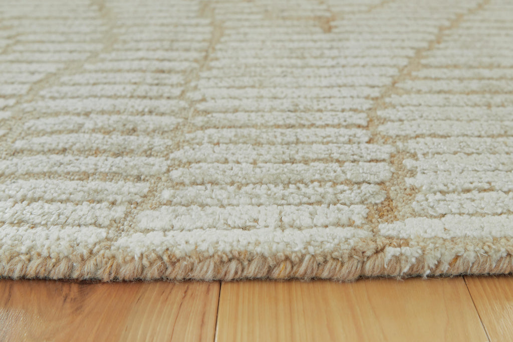 Jaseena 5' x 7' Area Rug in Beige/Tan, detail view