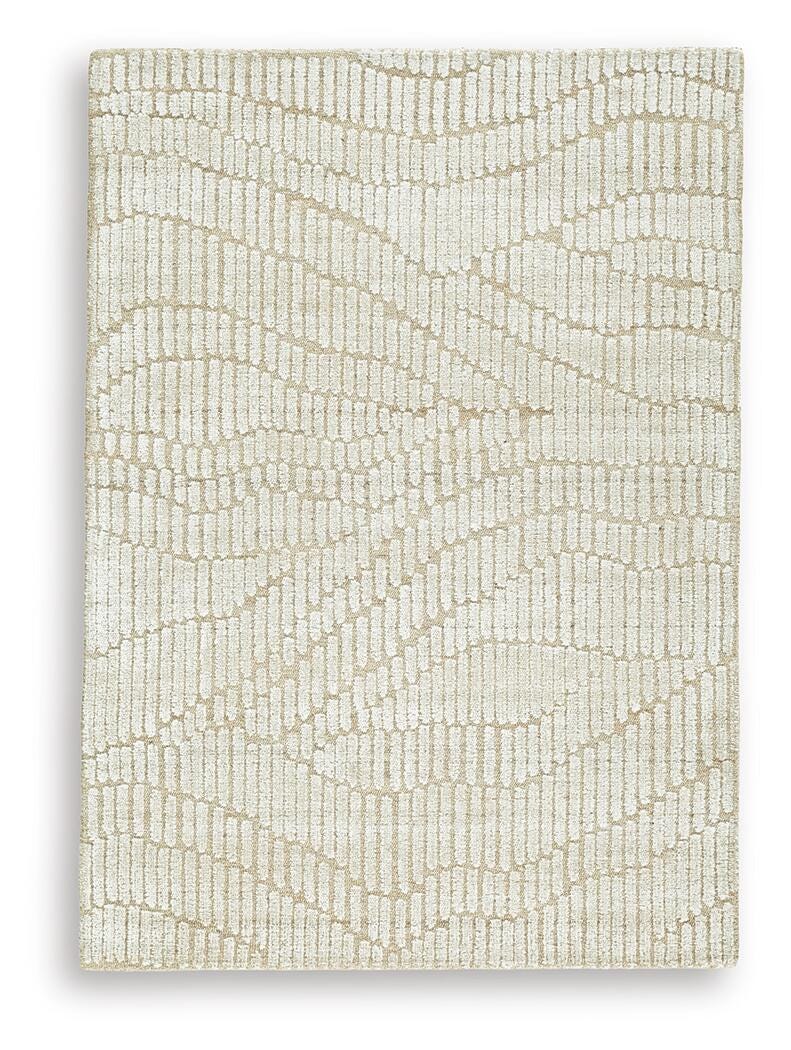 Jaseena 5' x 7' Area Rug in Beige/Tan, alternate view 2