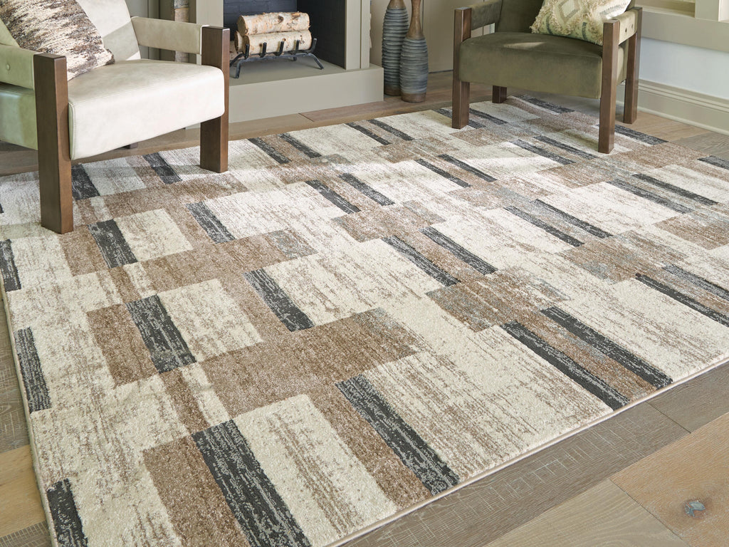 Alstone 7'10" x 10' Area Rug in Multi, lifestyle view