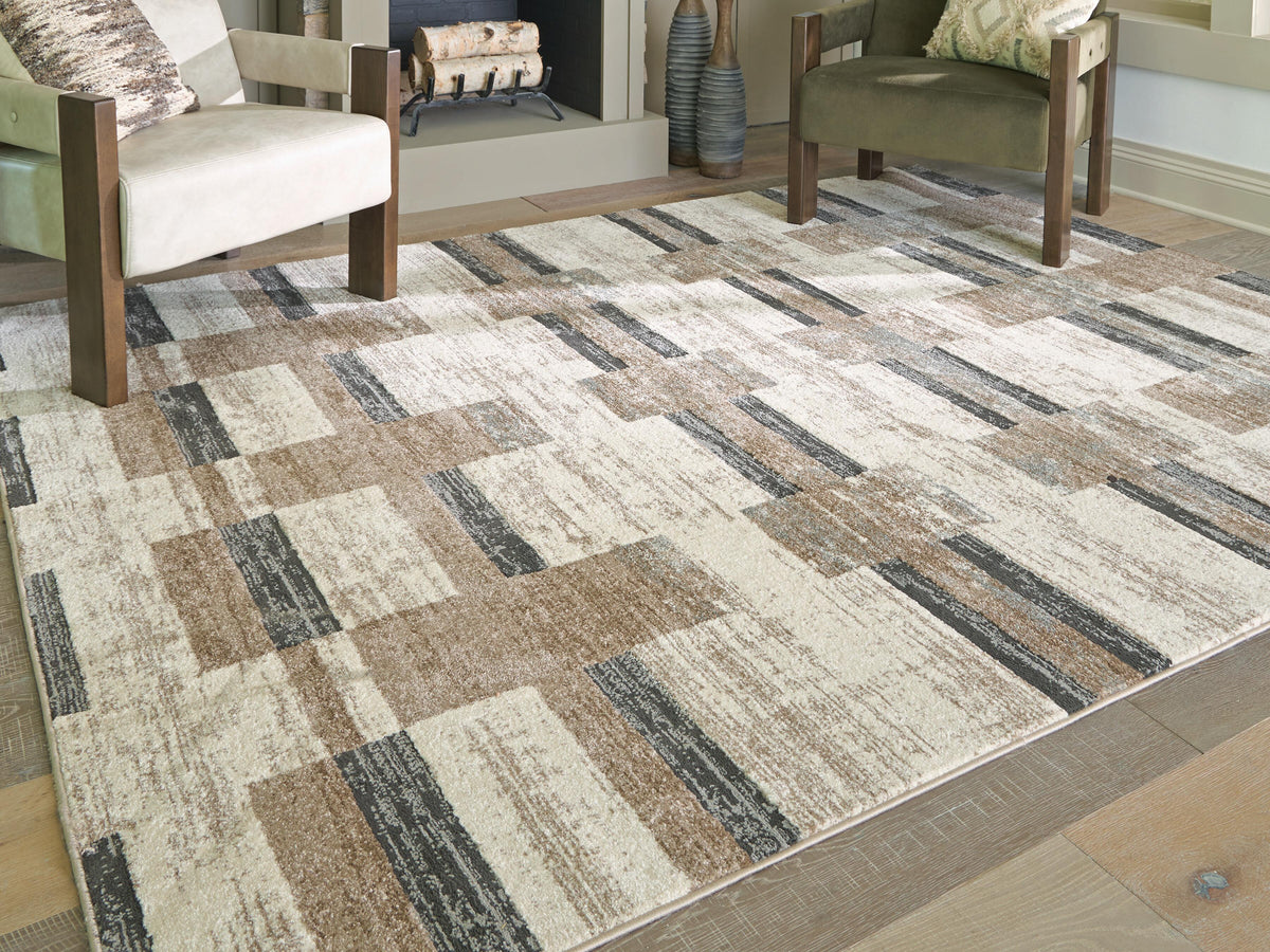 Alstone 7'10" x 10' Area Rug in Multi, lifestyle view