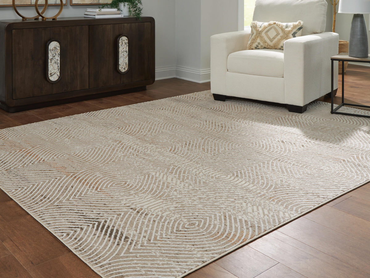 Bachus 7'10" x 10' Area Rug in Multi, lifestyle view