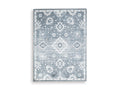 Avanworths Washable 7'10" x 10' Area Rug in Blue/Gray/Ivory