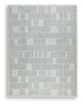 Dylanton 7'8" x 10' Area Rug in Ivory/Blue, alternate view 2