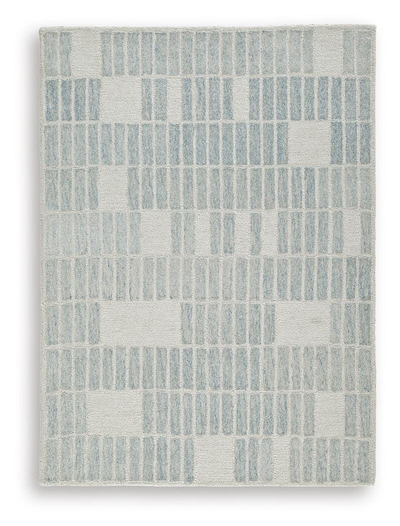 Dylanton 5' x 7' Area Rug in Ivory/Blue, alternate view 2