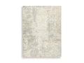 Raif Extra Large Rug in Gray/White/Cream