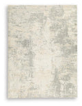 Raif Large Rug in Gray/White/Cream, alternate view 2