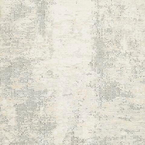 Raif Medium Rug in Gray/White/Cream, fabric swatch