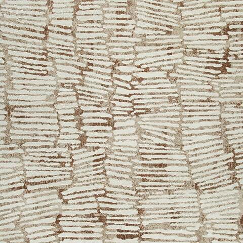 Uduak Large Rug in Cream/Tan/Rust, fabric swatch