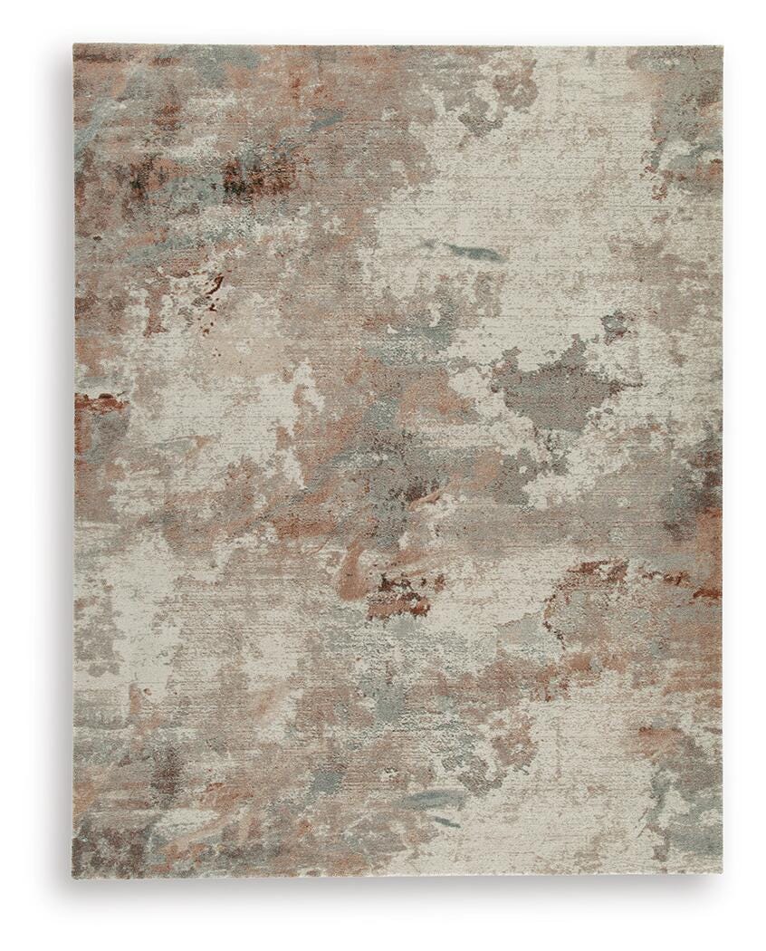 Jadenburg Large Rug in Cream/Gray/Sienna, alternate view 2