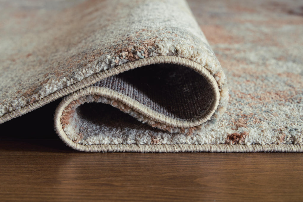 Jadenburg Medium Rug in Cream/Gray/Sienna, detail view