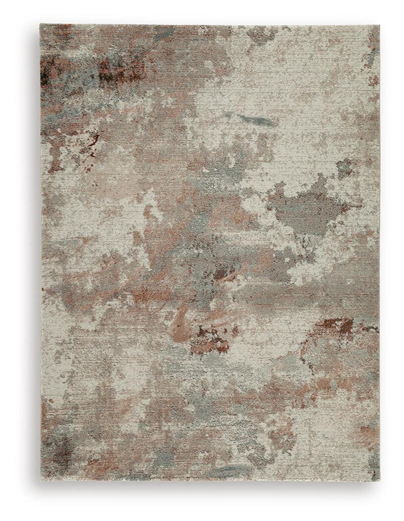 Jadenburg Medium Rug in Cream/Gray/Sienna, alternate view 2