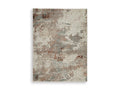 Jadenburg Medium Rug in Cream/Gray/Sienna